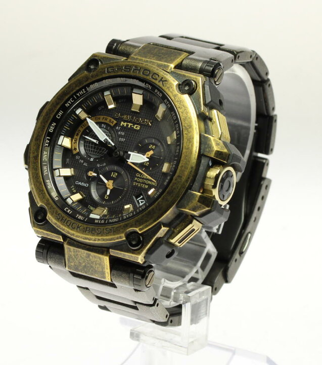 楽天市場】☆美品【CASIO】カシオ Gショック MT-G MTG-G1000BS-1AJR  