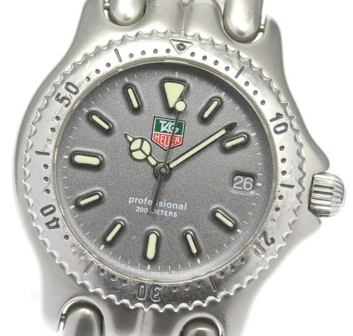 楽天市場】【TAG HEUER】タグホイヤー セル デイト S99.213K クォーツ 