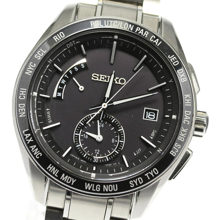 楽天市場】箱保付【SEIKO】セイコー ブライツ 8B54-0BC0 ソーラー電波 