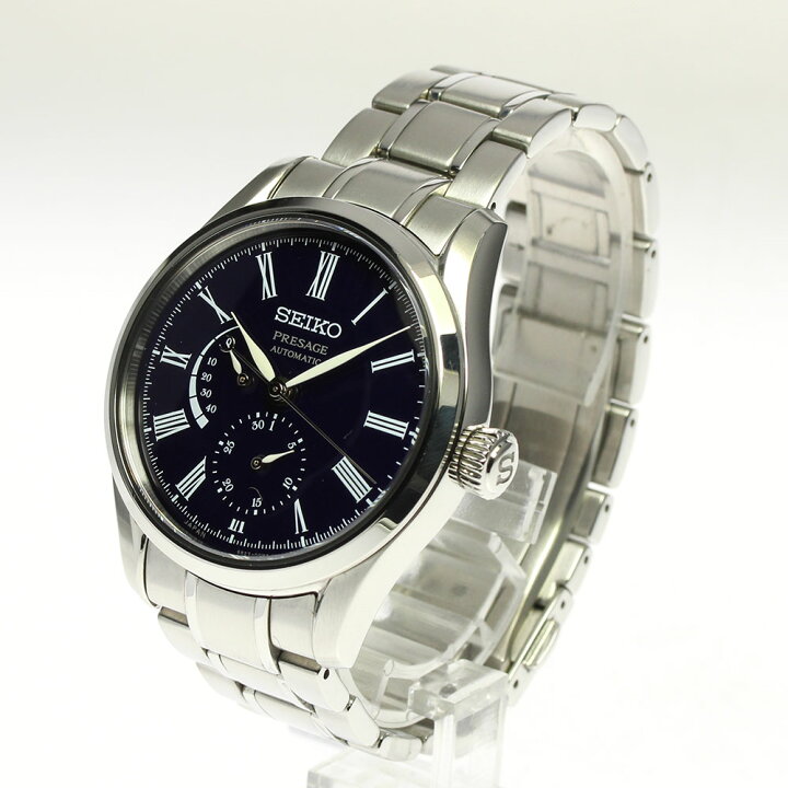 楽天市場】☆美品【SEIKO】セイコー プレサージュ メカニカル 青琺瑯 