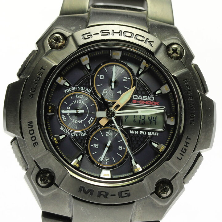 楽天市場】☆良品【CASIO】カシオ Gショック MRG-7100BJ-1AJF ソーラー  
