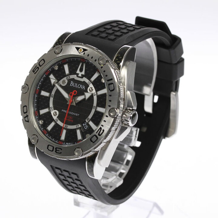 楽天市場】【BULOVA】ブローバ プレシジョニスト 98B155 クォーツ 