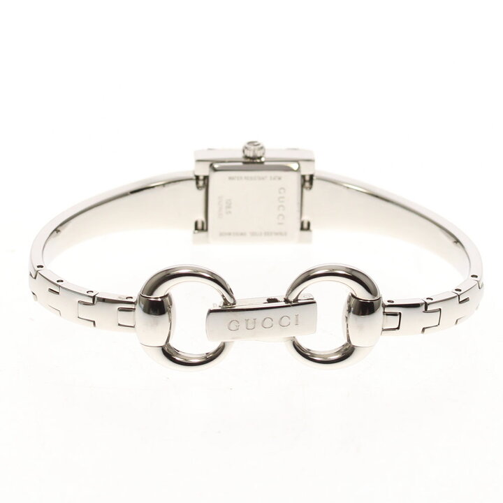 楽天市場】【GUCCI】グッチ Gフレーム ダイヤベゼル 128.5/YA128504  