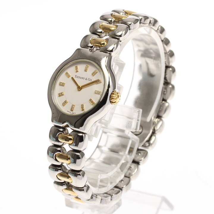 楽天市場】箱付【TIFFANY&Co.】ティファニー ティソロ L0112 クォーツ  