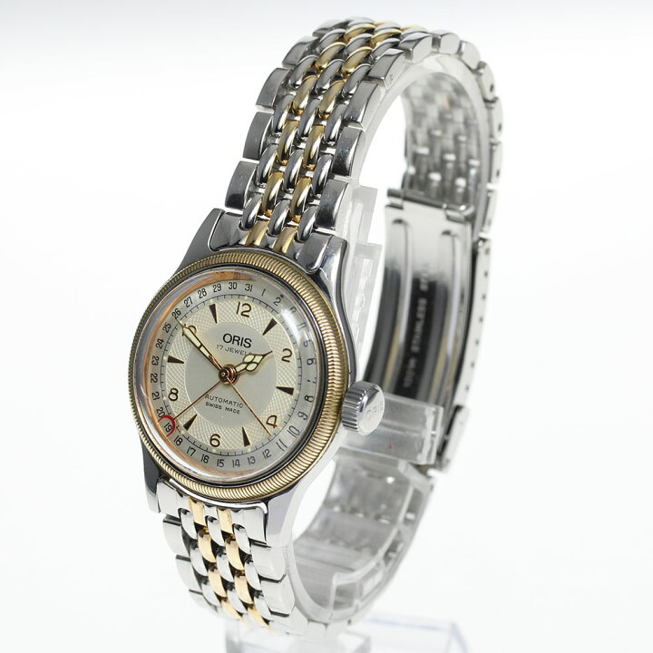 楽天市場】【ORIS】オリス ポインターデイト 裏スケ 7400B 自動巻き  
