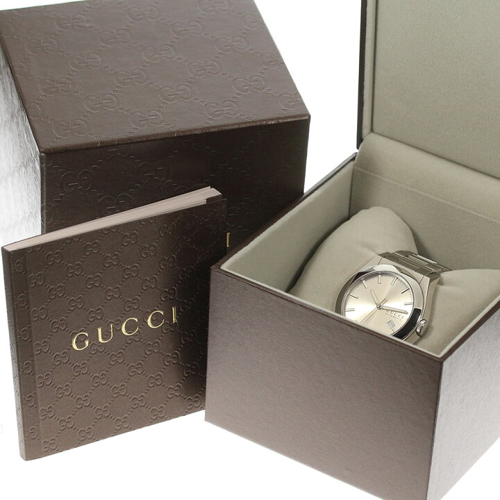 楽天市場】箱保付き 【GUCCI】グッチ パンテオン デイト 115.2 