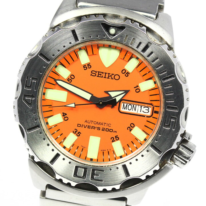 楽天市場】【SEIKO】セイコー オレンジモンスター ダイバーズ 