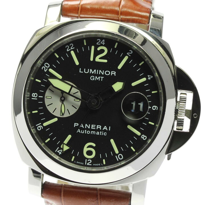 楽天市場】保証書付【PANERAI】パネライ ルミノールGMT デイト クロノ 