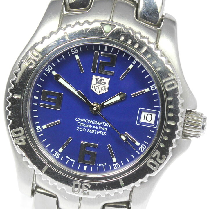 楽天市場】【TAG HEUER】タグホイヤー リンク クロノメーター デイト  