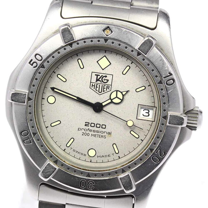 楽天市場】【TAG HEUER】タグホイヤー 2000シリーズ デイト 962.206 