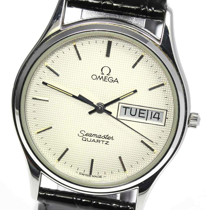 楽天市場】☆良品【OMEGA】オメガ シーマスター デイデイト クォーツ  