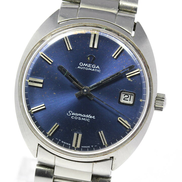 楽天市場】【OMEGA】オメガ シーマスターコスミック2000 デイト 自動 