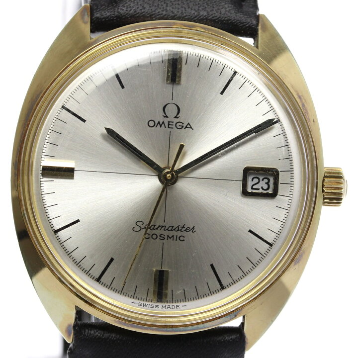 楽天市場】☆良品【OMEGA】オメガ シーマスターコスミック 自動巻き 