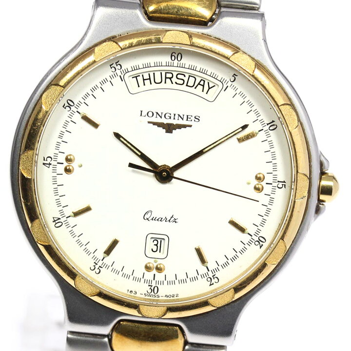 楽天市場】【LONGINES】ロンジン コンクエスト デイデイト クォーツ  