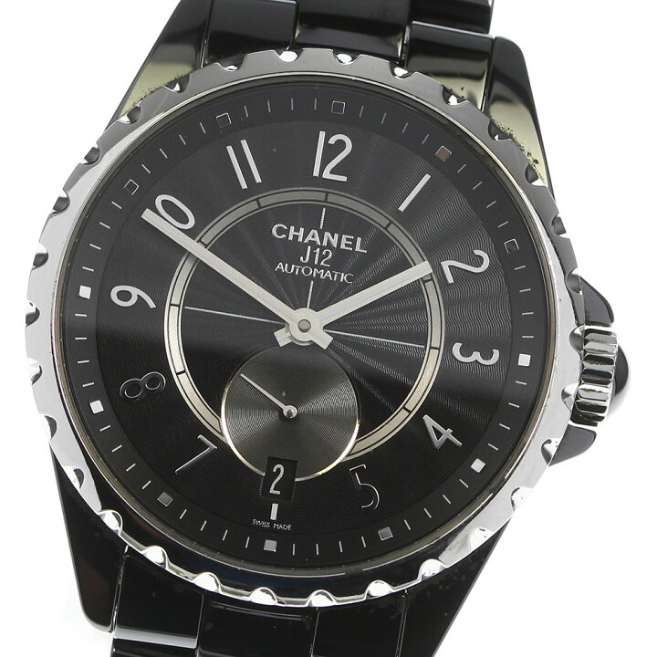 楽天市場】【CHANEL】シャネル J12 365 スモールセコンド 黒セラミック 