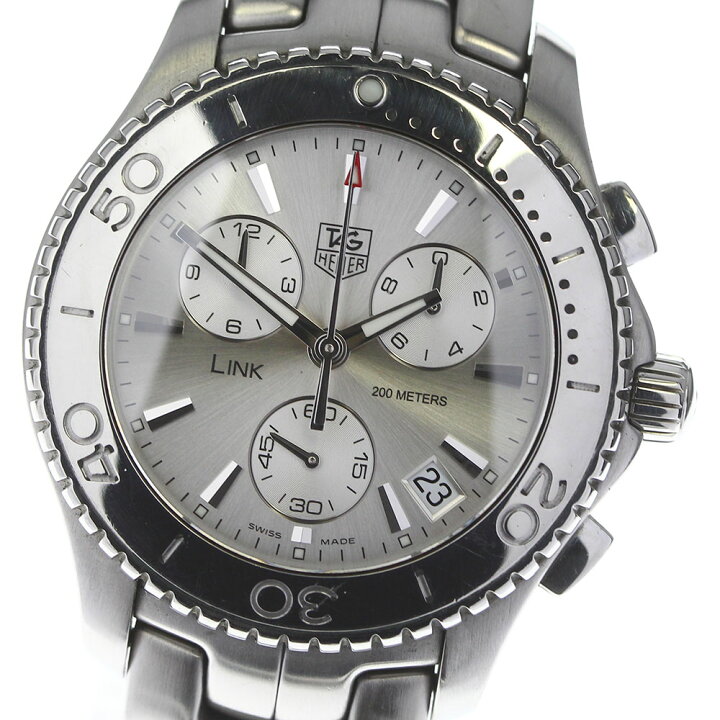 タグホイヤー TAG HEUER CJ1112 リンク デイト クロノグラフ クォーツ  