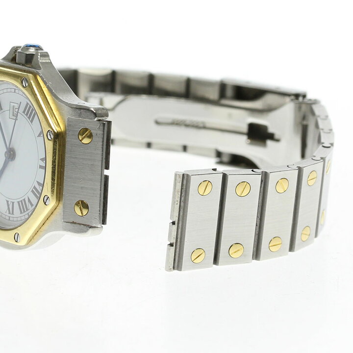 楽天市場】ベルトジャンク☆【CARTIER】カルティエ サントスオクタゴン 