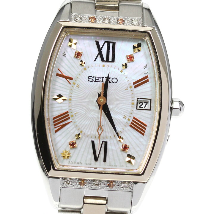 楽天市場】☆美品☆箱・保証書付き【SEIKO】セイコー ルキア ピエール 