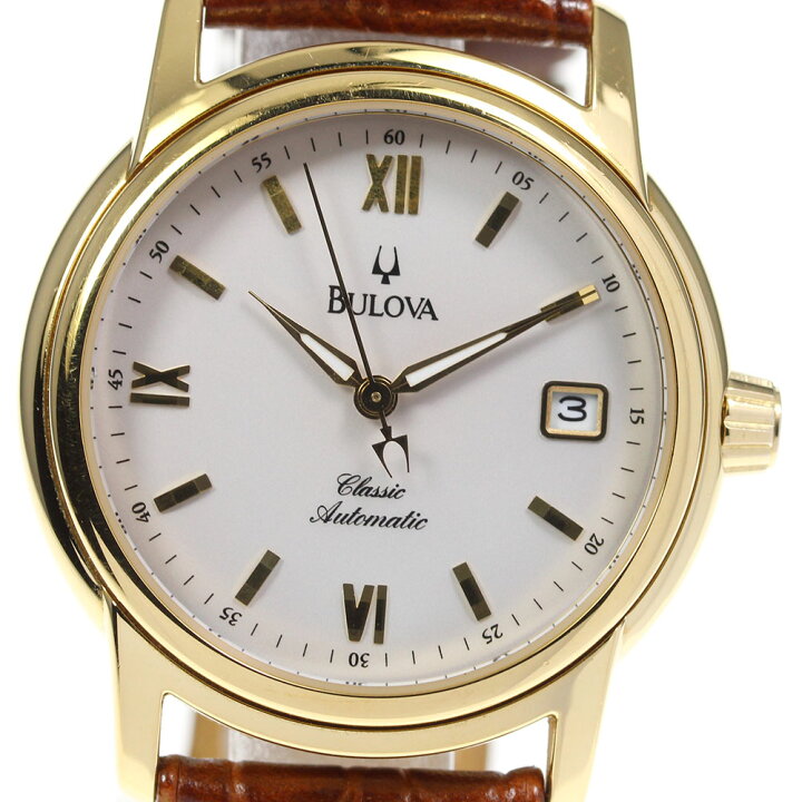 楽天市場】【BULOVA】ブローバ クラシック BVC303 デイト 裏スケルトン 