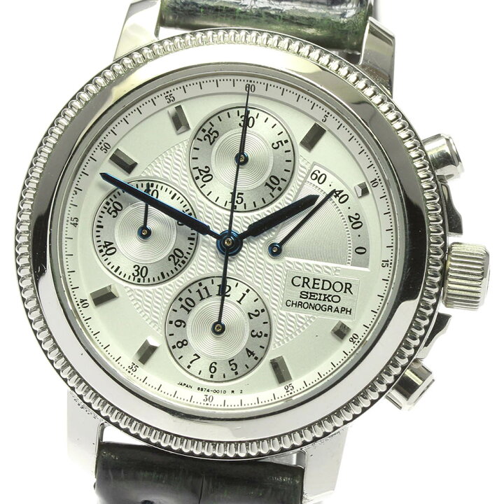 楽天市場】【SEIKO】セイコー クレドール 200本限定 クロノグラフ 