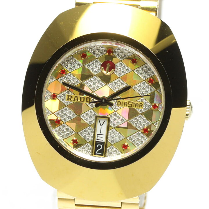 楽天市場】【RADO】ラドー ダイヤスター ダイヤ文字盤 デイデイト 