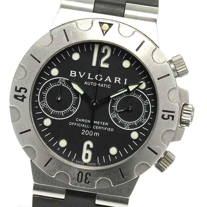 楽天市場】ベルトジャンク☆【BVLGARI】ブルガリ ディアゴノ スクーバ 