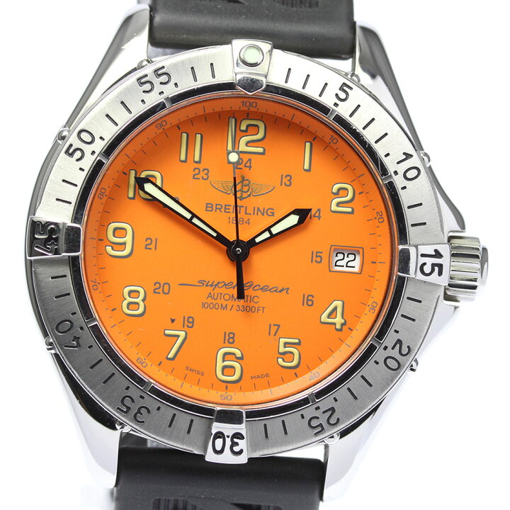 楽天市場】☆良品【BREITLING】ブライトリング スーパーオーシャン 