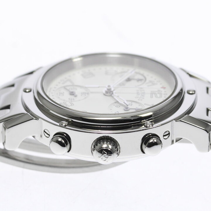 楽天市場】☆良品【HERMES】エルメス クリッパー クロノグラフ CL1.310  