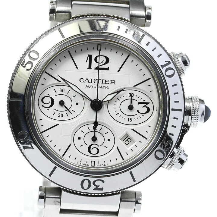 楽天市場】【CARTIER】カルティエ パシャシータイマー クロノグラフ  