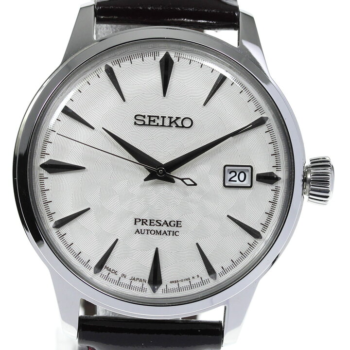 楽天市場】☆美品☆箱・保証書付き【SEIKO】セイコー プレザージュ 