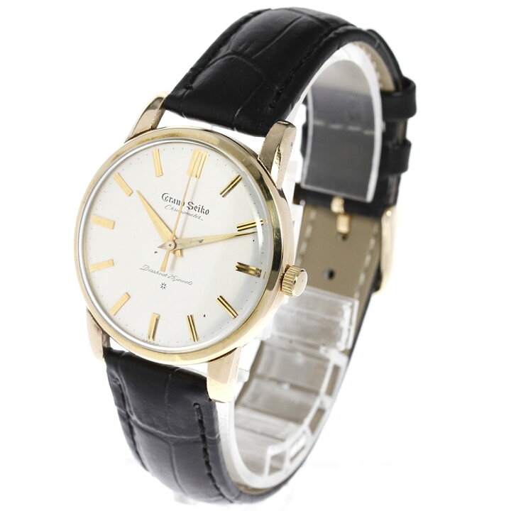 グランドセイコー ファーストモデル J14070 14金張り 社外リューズ 手