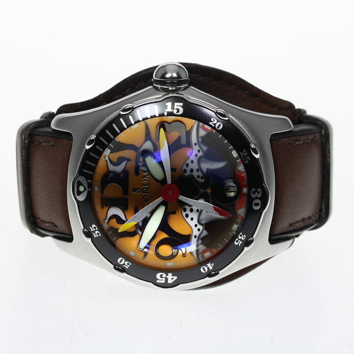 楽天市場】☆良品【CORUM】コルム バブル ダイブ ボンバー タイガー 