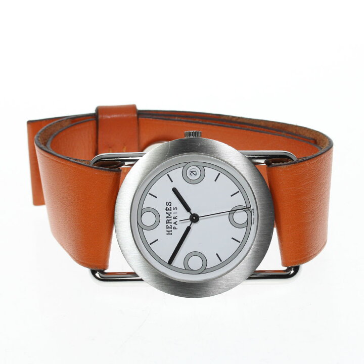 楽天市場】☆良品【HERMES】エルメス バレニアロンド デイト BR1.710 