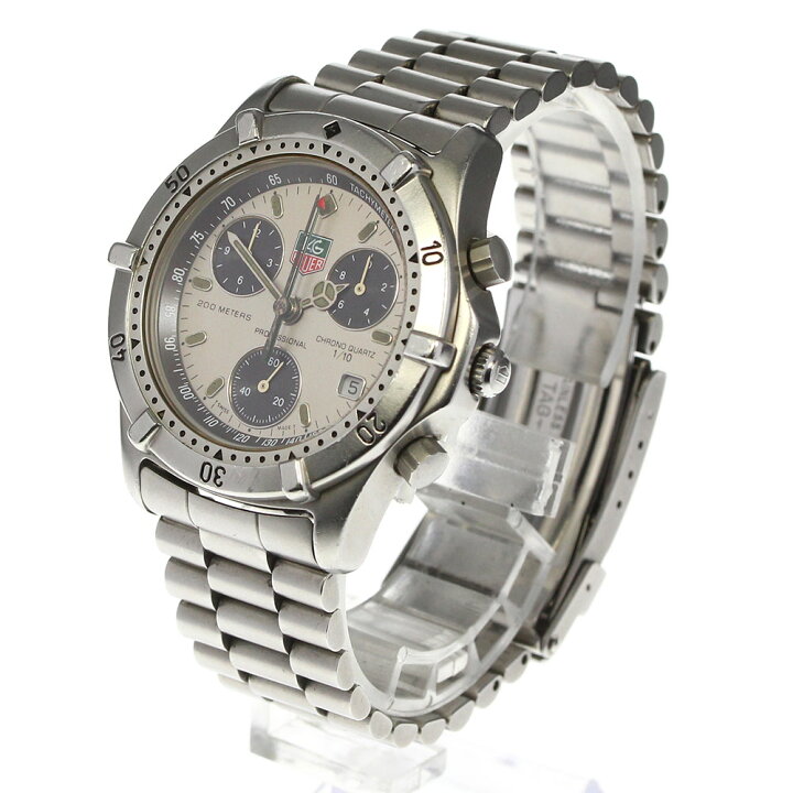 TAG HEUER タグホイヤー 200 METERS クロノメーター W646 - メルカリ 