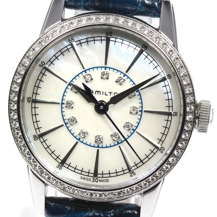 楽天市場】☆美品☆箱・保証書付き【HAMILTON】ハミルトン レイル  