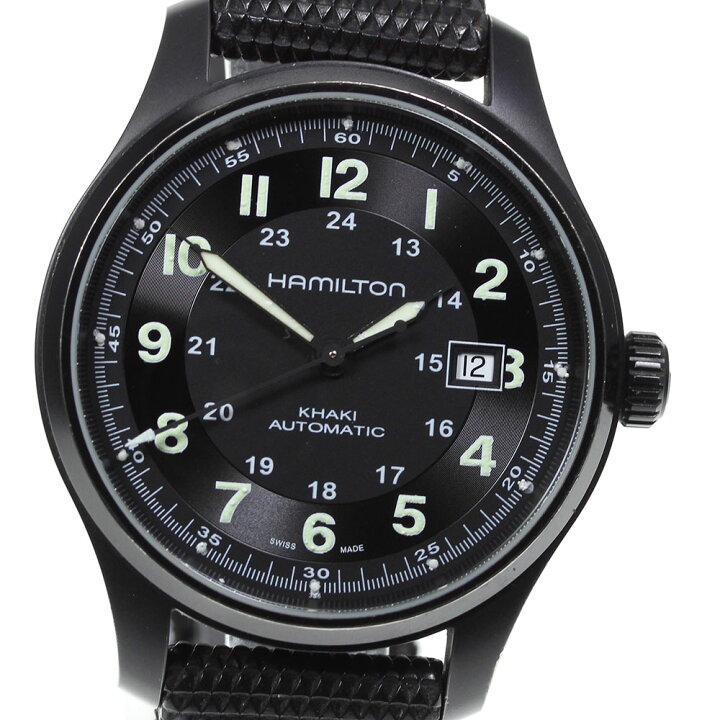 楽天市場】ベルト訳あり箱・保証書付き【HAMILTON】ハミルトン カーキ  