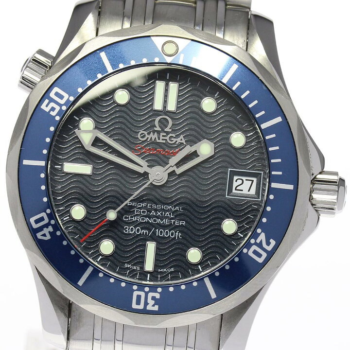 楽天市場】☆良品☆箱・保証書付き【OMEGA】オメガ シーマスター  