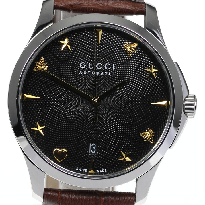 楽天市場】☆美品【GUCCI】グッチ Gタイムレス デイト 126.4/YA126469 