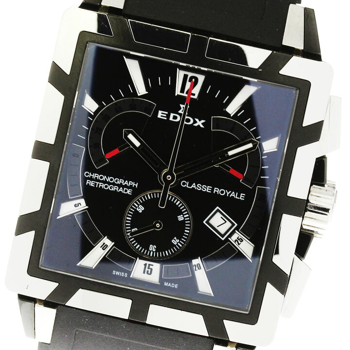 楽天市場】☆良品☆箱・保証書付き【EDOX】エドックス クラスロイヤル 