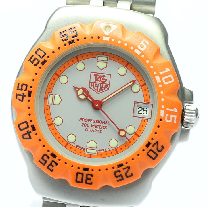 楽天市場】【TAG HEUER】タグホイヤー F1 デイト 373.513 クォーツ 