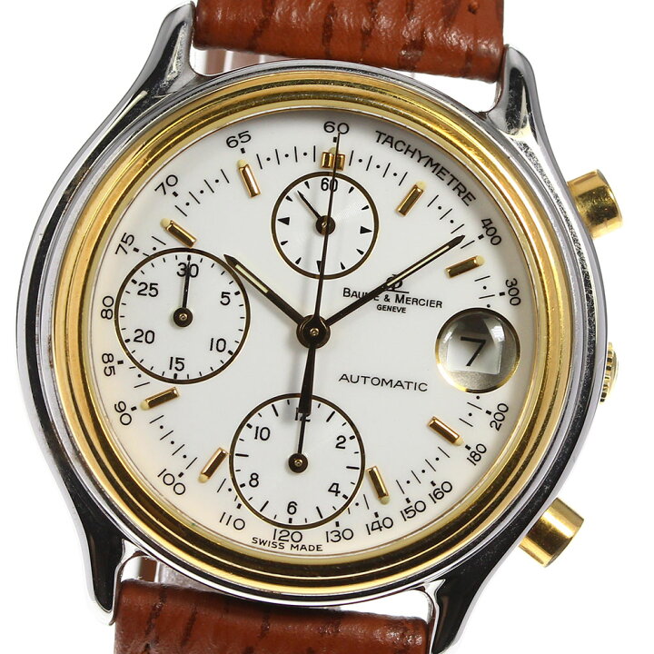 楽天市場】【Baume & Mercier】ボーム＆メルシェ ボーマチック クロノ 