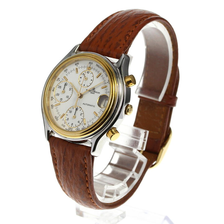 楽天市場】【Baume & Mercier】ボーム＆メルシェ ボーマチック クロノ 
