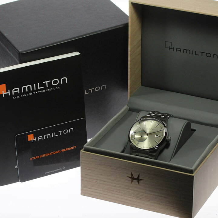 楽天市場】☆箱保付☆【HAMILTON】ハミルトン レイルロード H405150 