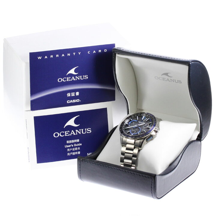 楽天市場】☆箱・保証書付き【CASIO】カシオ オシアナス OCW-G1100 