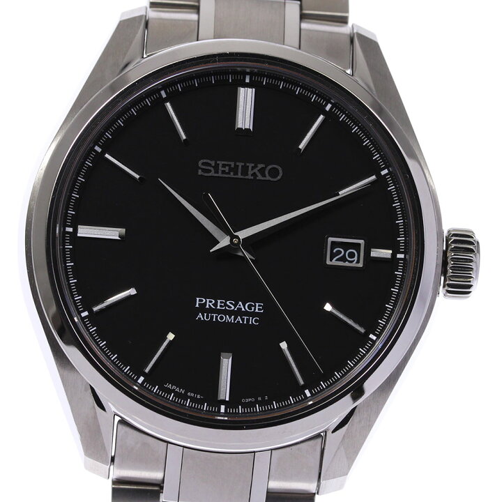 楽天市場】☆良品【SEIKO】セイコー プレザージュ デイト SARX055/6R15 