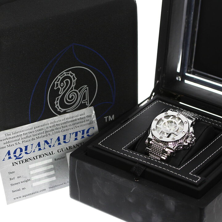 楽天市場】☆良品☆箱・保証書付き【AQUANAUTIC】アクアノウティック 