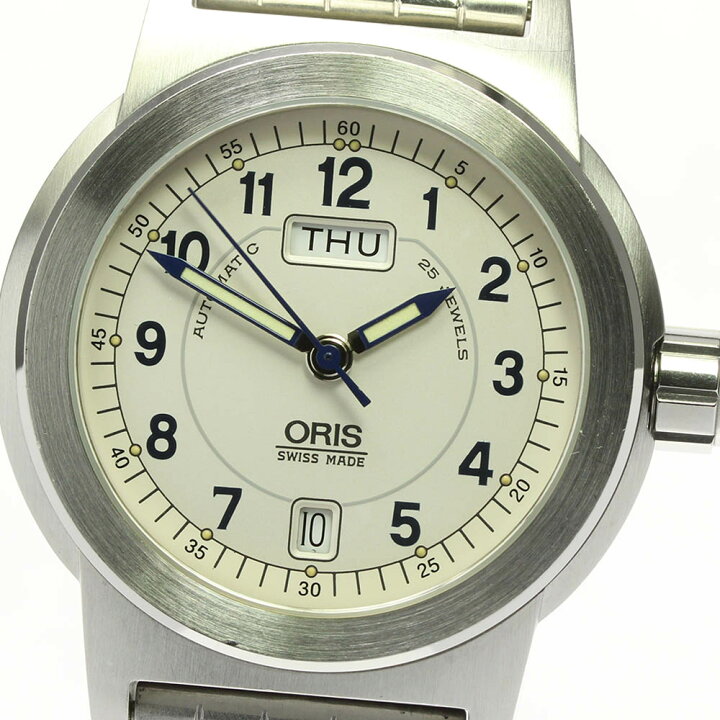 楽天市場】☆箱・保証書付き【ORIS】オリス ビッグクラウン デイデイト 