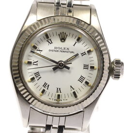 【ROLEX】ロレックス オイスターパーペチュアル 6619 cal.1161 自動巻き レディース【中古】【ev10】