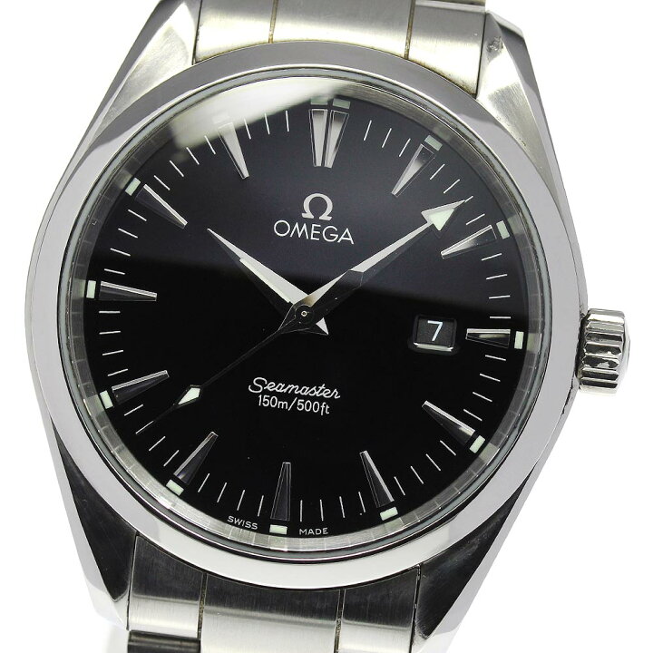 楽天市場】☆美品【OMEGA】オメガ シーマスター アクアテラ デイト 