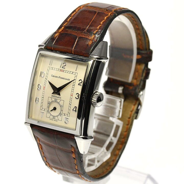楽天市場】☆箱付き【GIRARD-PERREGAUX】 ジラール・ペルゴ  